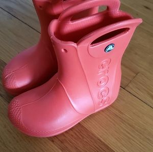 Slightly used rainboots